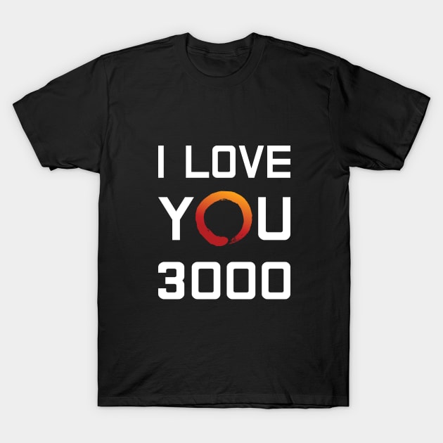 I Love You 3000 (Ryzen 3rd Gen) T-Shirt by SonusCroma